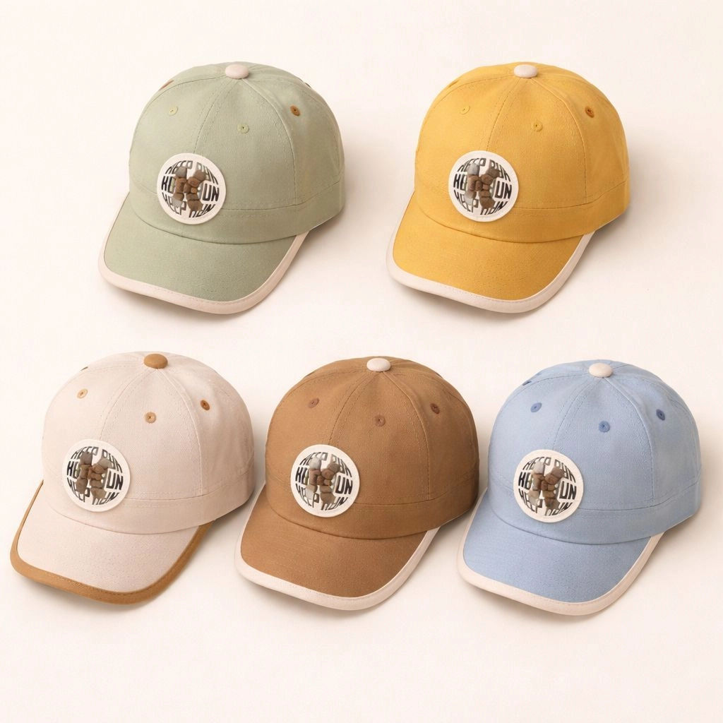 Baby P-Cap Style Cotton Caps(1-5 years )
