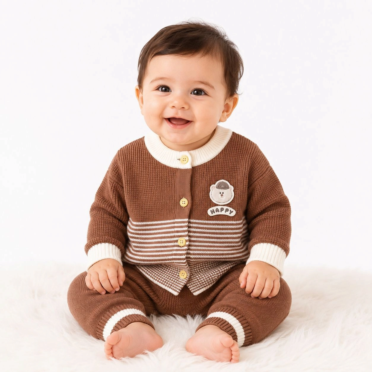 Baby Woolen Pajama Suits – Winter Collection ❄️