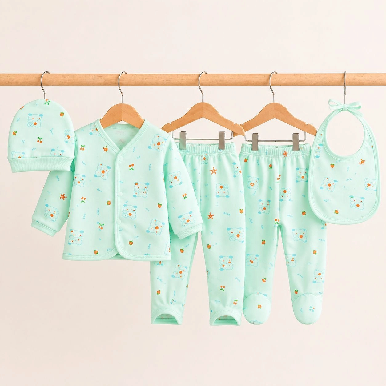 Baby winter 5 Pcs Starter Set Dresses