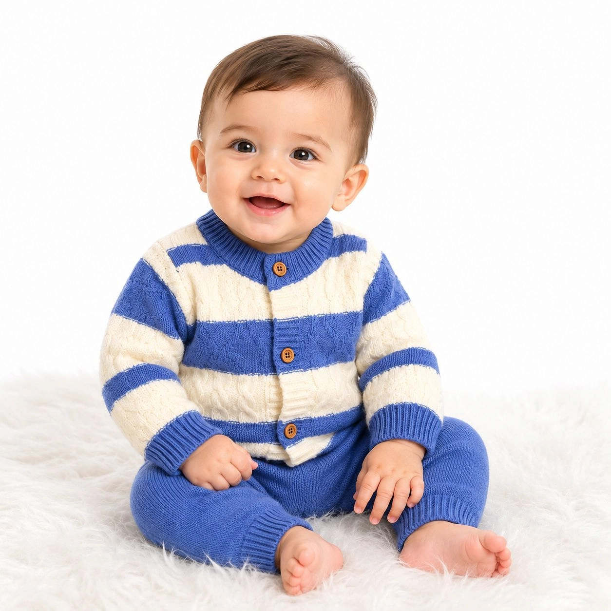 Baby Woolen Pajama Suits – Winter Collection ❄️