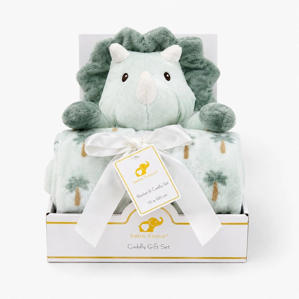 Sunnozy baby blanket with Toy G