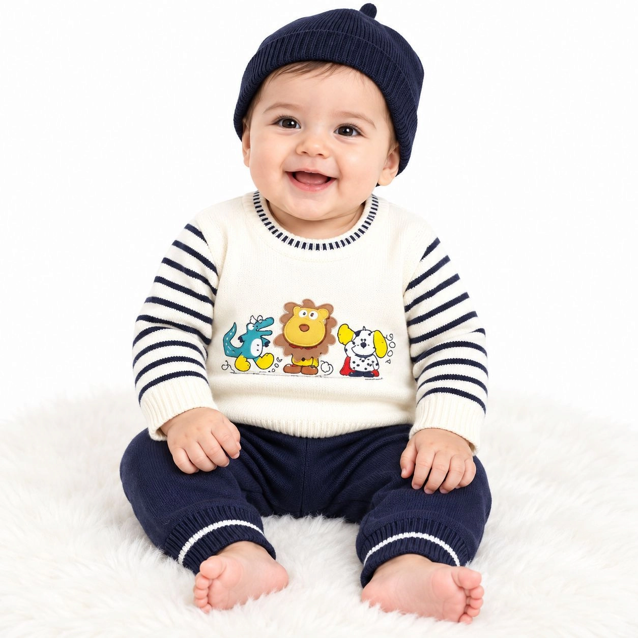 Baby Woolen Pajama Suits – Winter Collection ❄️