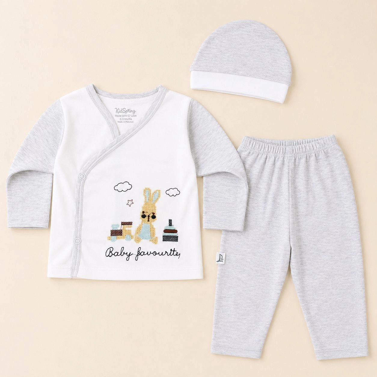 Baby Pajama Suit with Cap