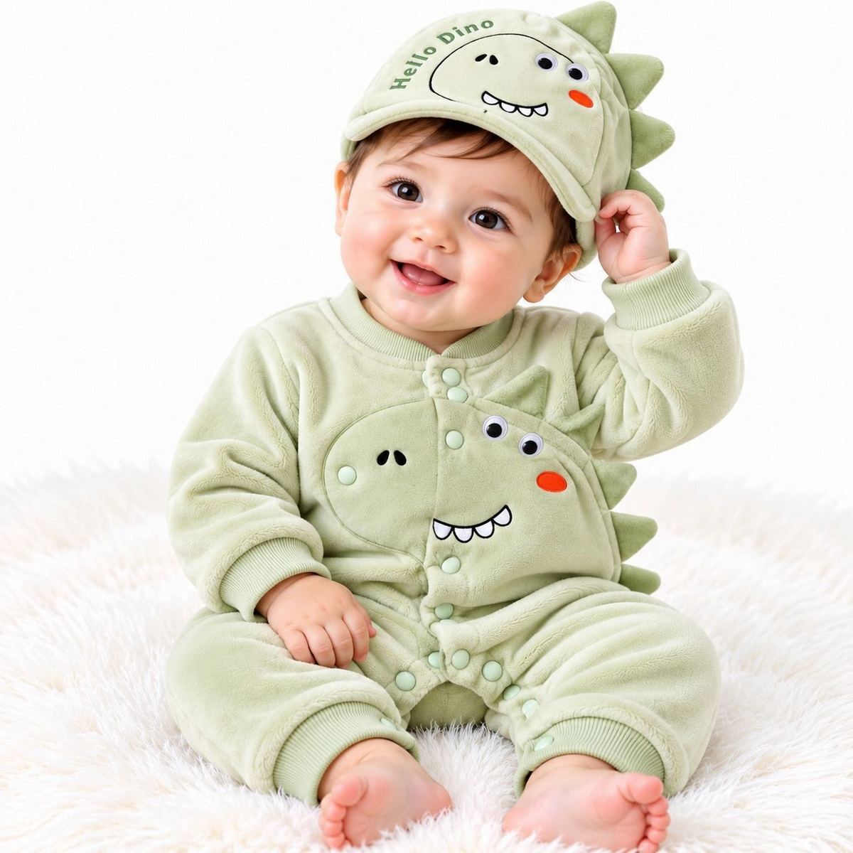 JB Baby Winter Rompers – Cozy & Stylish