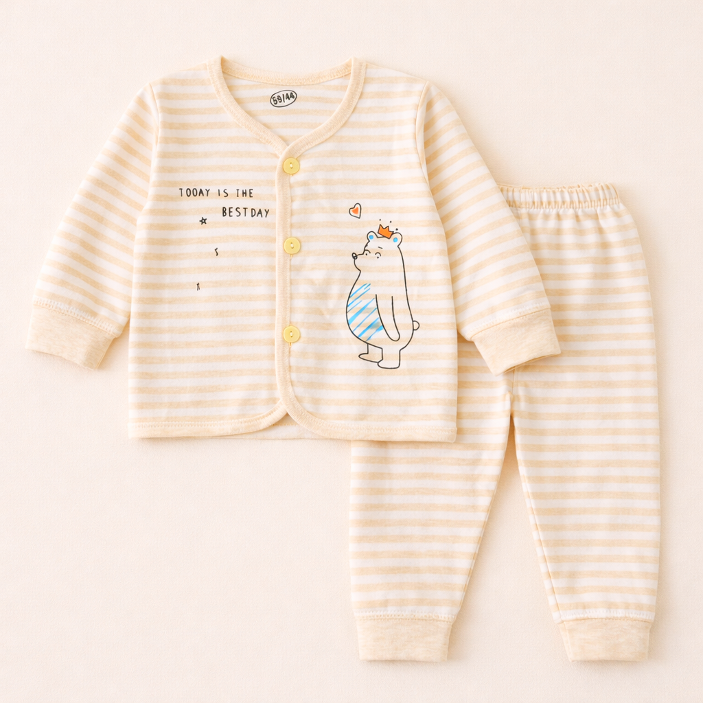 Branded Baby Pajama Suit(LS)