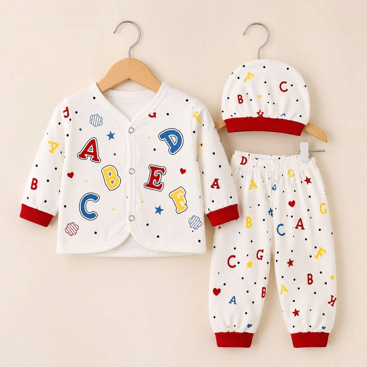 Baby Pajama Suit with Cap SK(0-3 months)