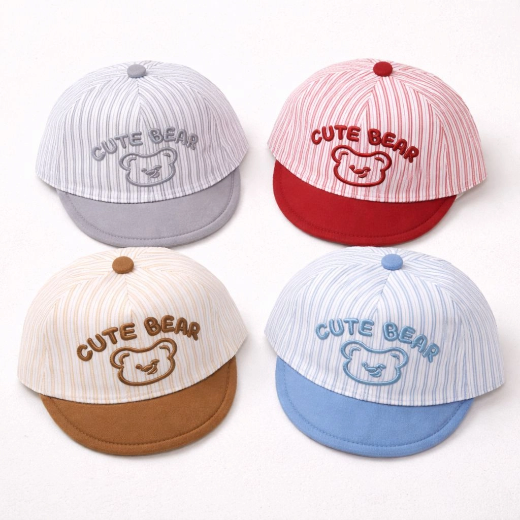 Baby P-Cap Style Cotton Caps(0-6 months)
