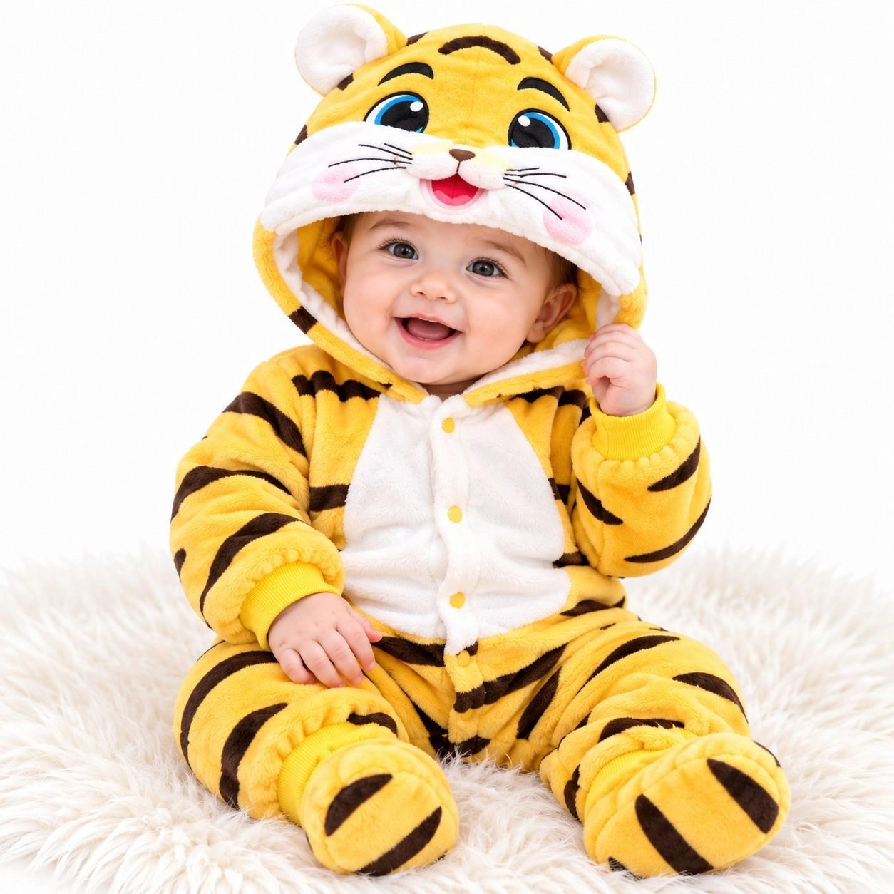 Baby Quilted Foaming Winter Rompers – Cozy & Stylish