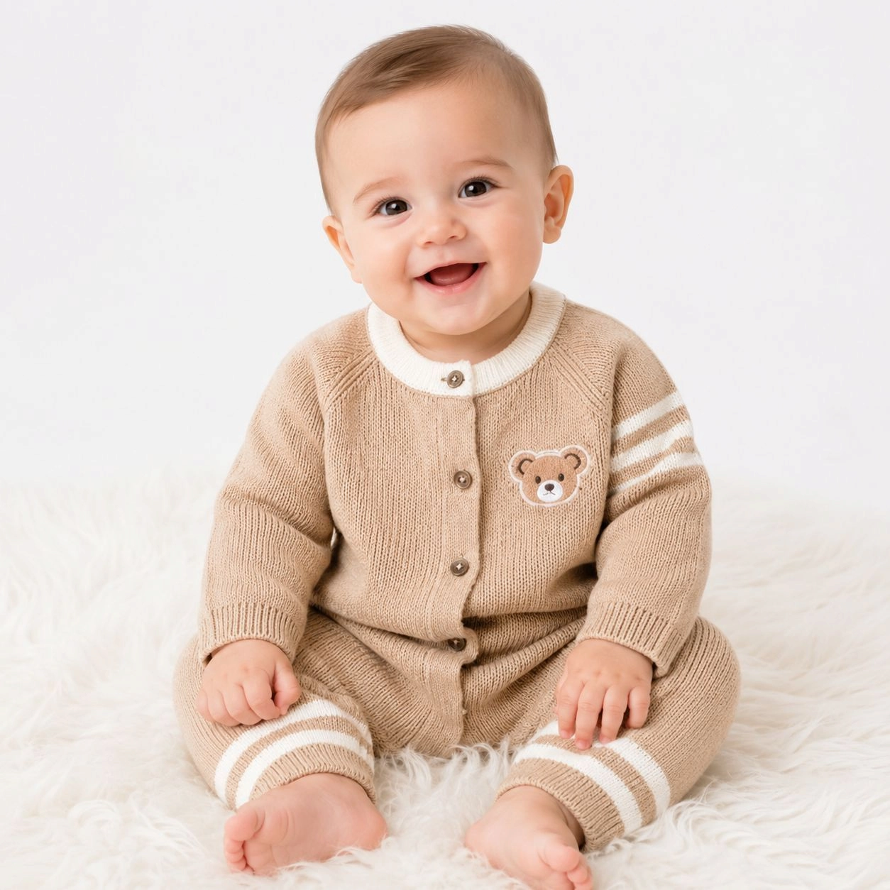 Imported Woolen Baby Rompers