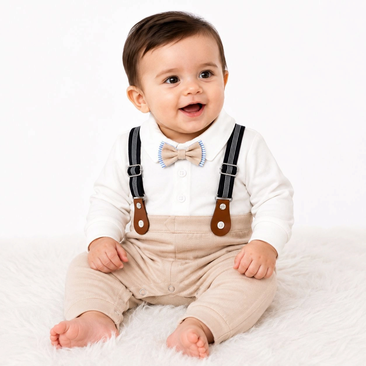 MC Premium Tux Baby Rompers Collection