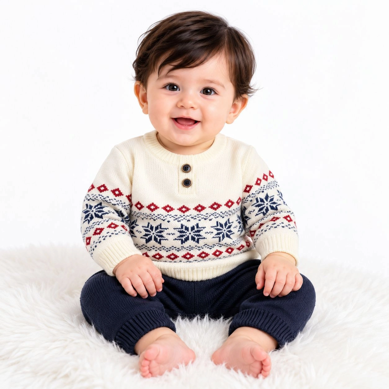 Baby Woolen Pajama Suits – Winter Collection ❄️
