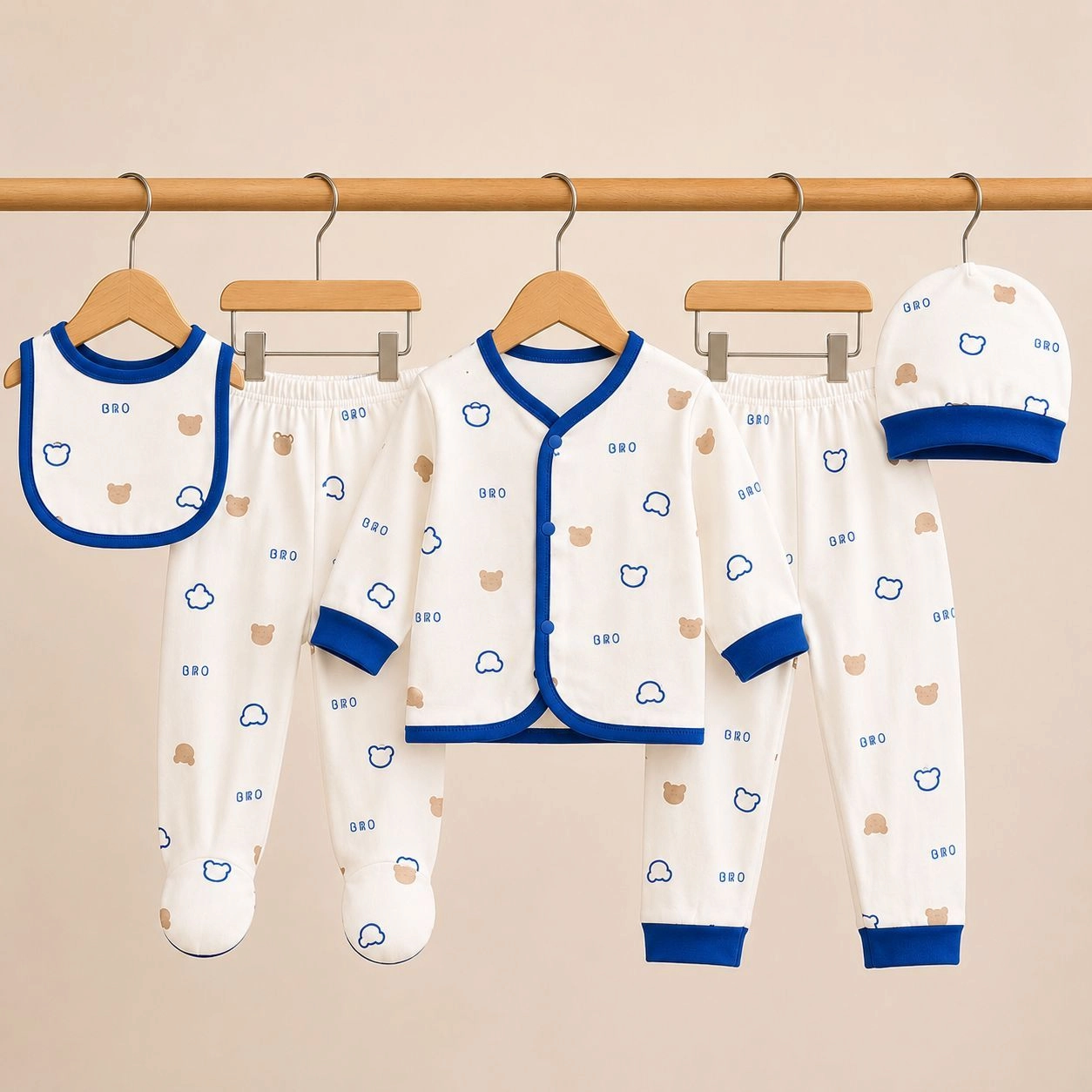 5-Piece Newborn Baby Clothing Set