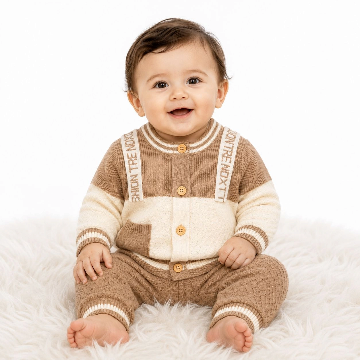 Baby Woolen Pajama Suits – Winter Collection ❄️