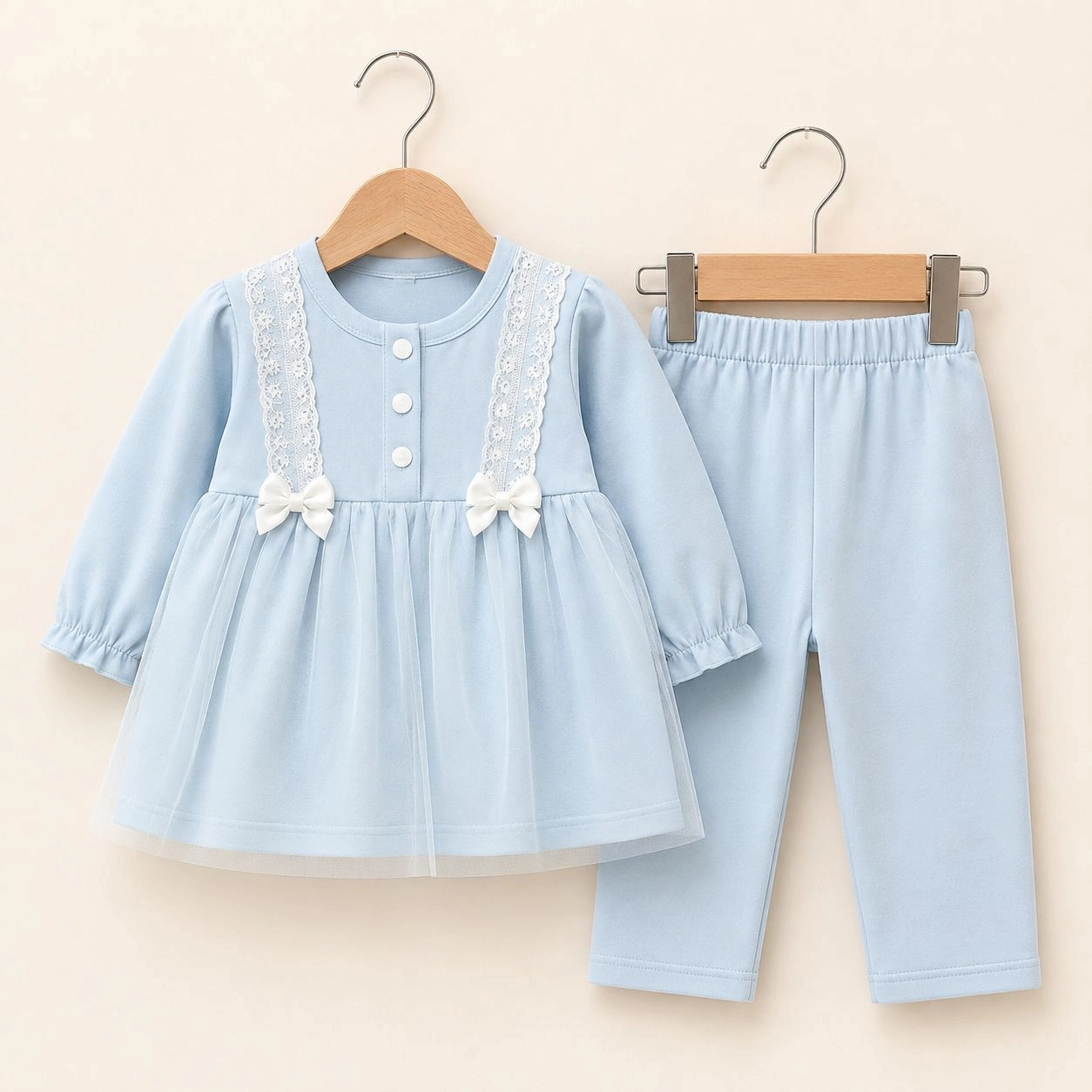 Baby Pajama Suit blended frock style