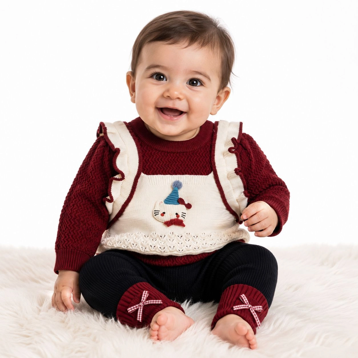 Baby Woolen Pajama Suits – Winter Collection ❄️