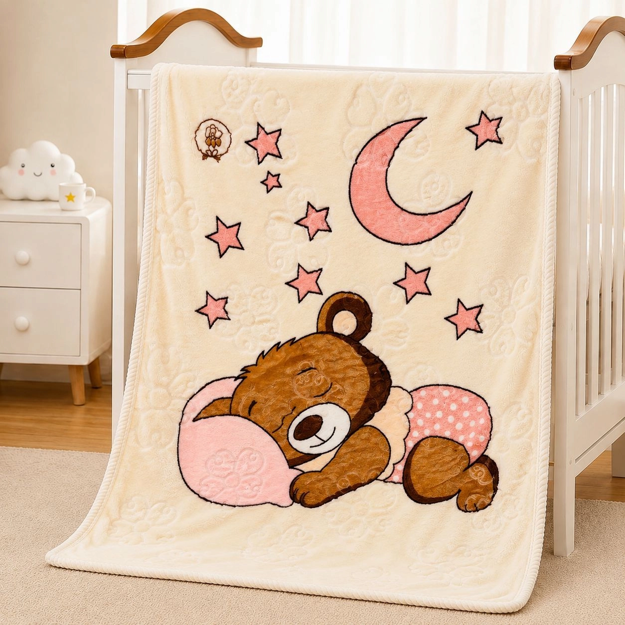 Baby Soft Double-Ply Blanket (100 X 100Cm)