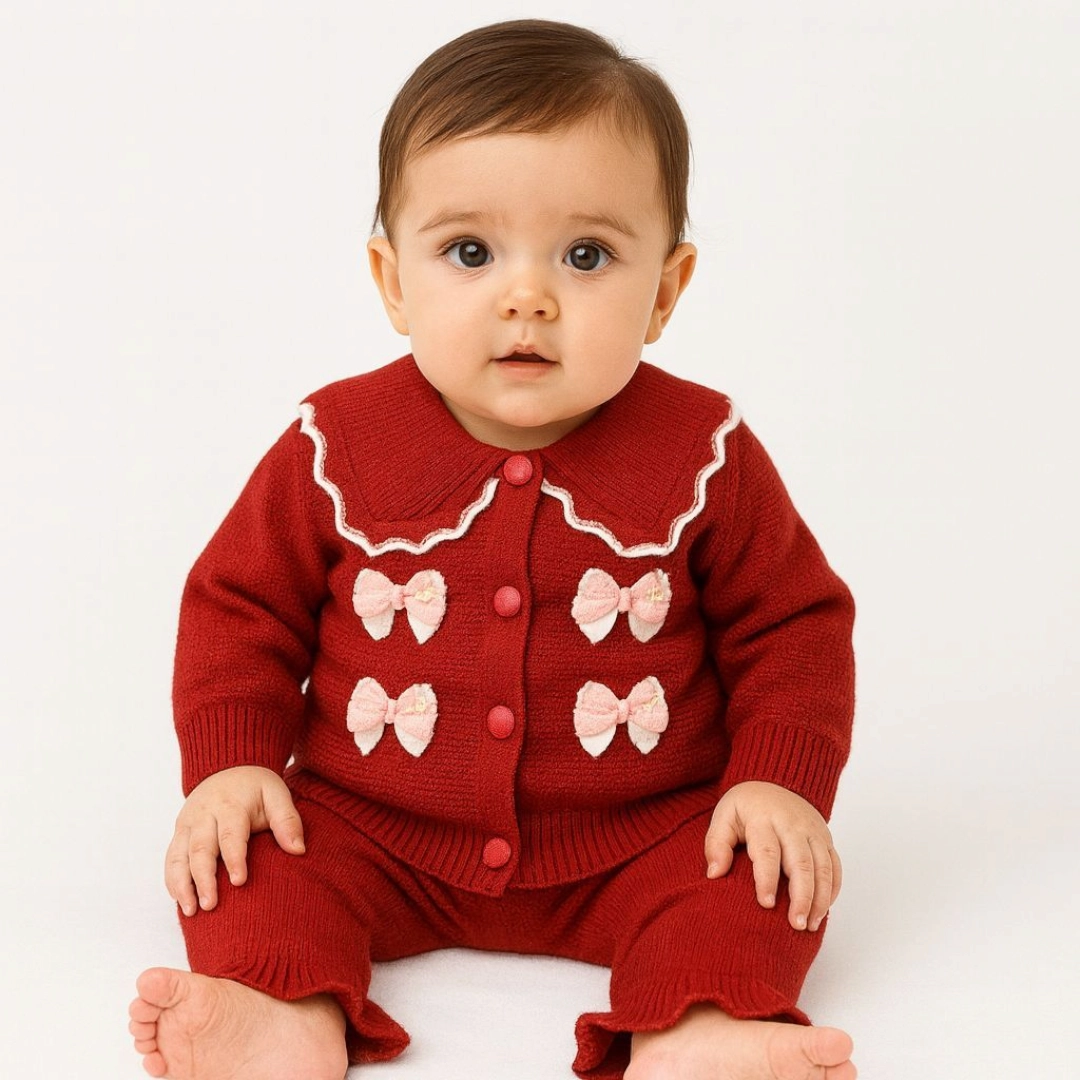 Baby Woolen Pajama Suits – Winter Collection ❄️