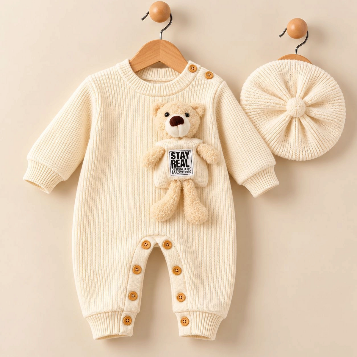 Imported Woolen Baby Rompers