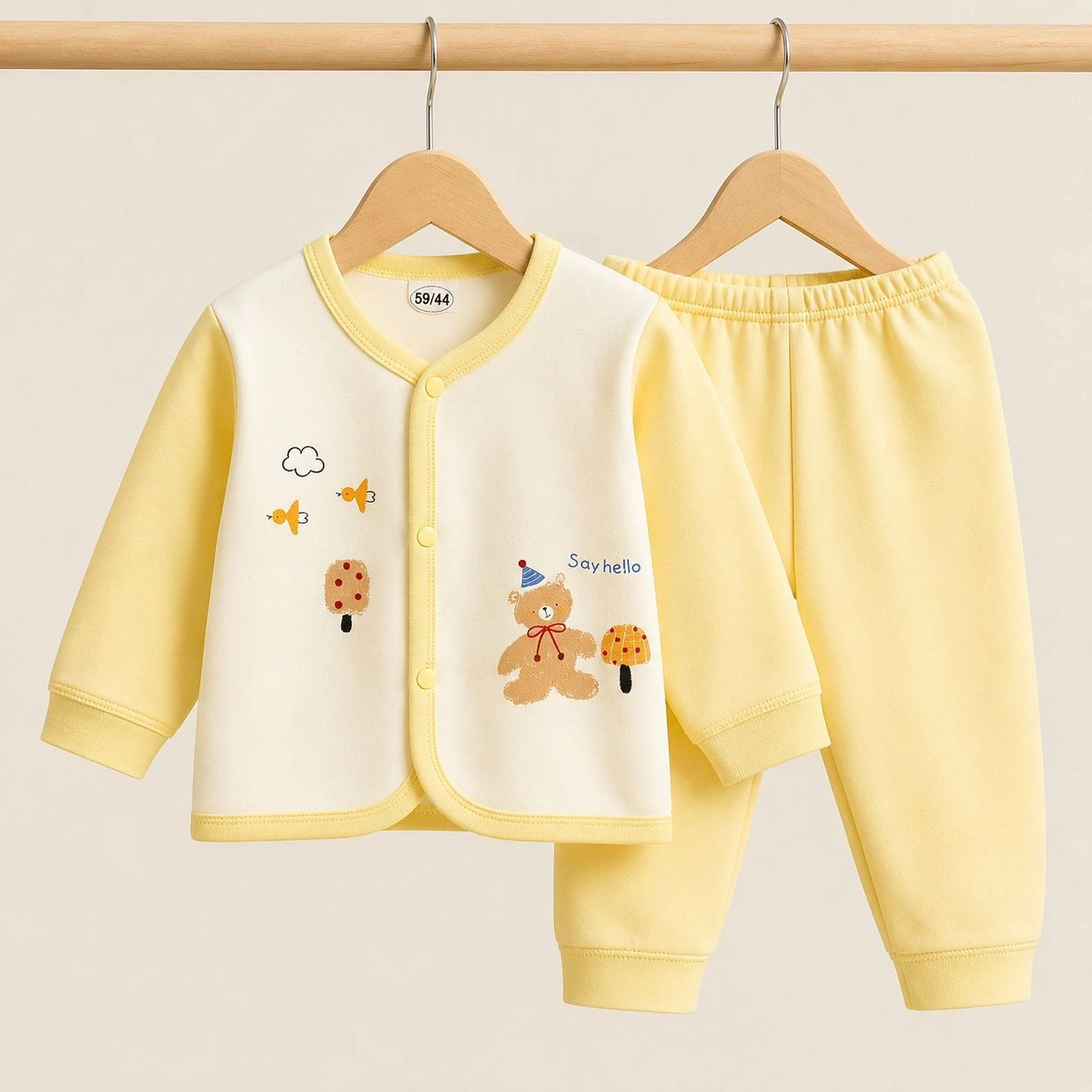 Imported Fleece 2 pc baby suits