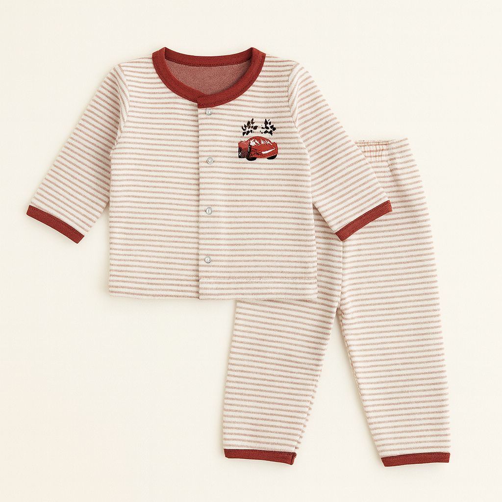 Winter Fleece 2 pc baby suits