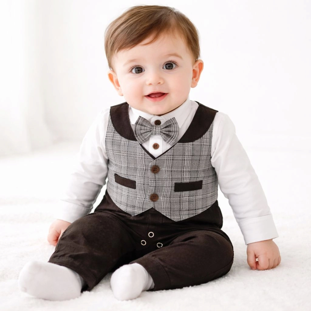 MG Baby Rompers Collection Brown