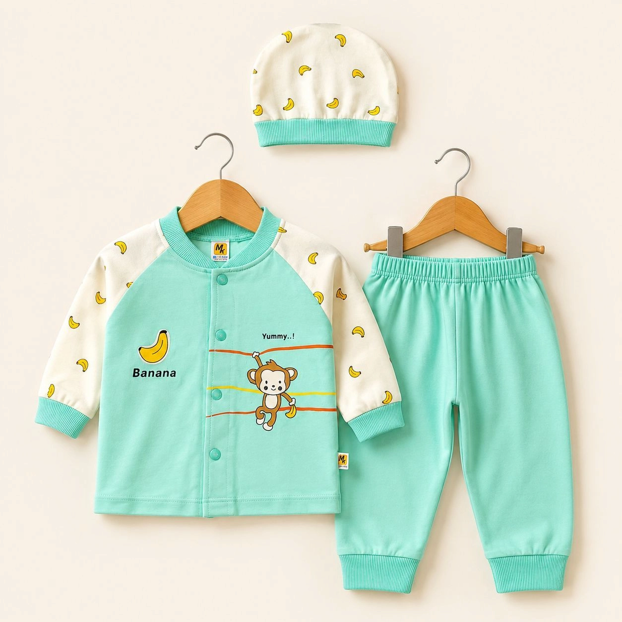 Baby Pajama Suit with Cap SK(0-3 months)