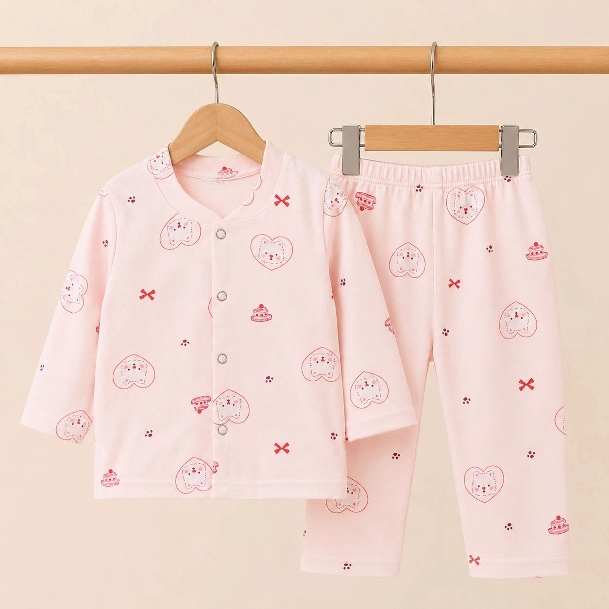 Winter Fleece 2 pc baby suits