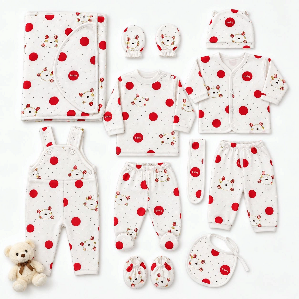 11 pcs baby winter starter set collection