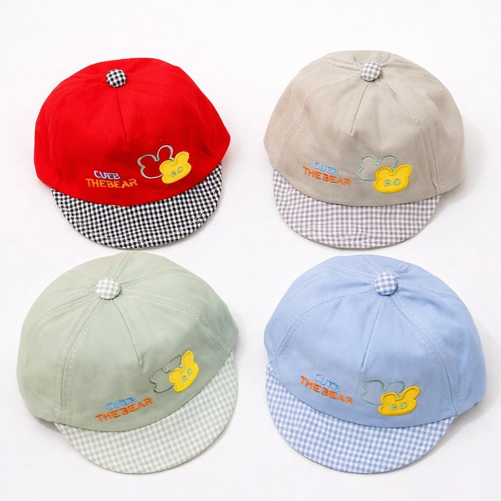 Baby P-Cap Style Cotton Caps(0-6 months)