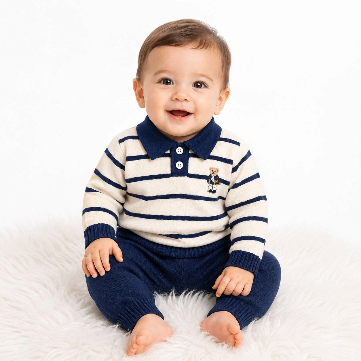 Baby Woolen Pajama Suits – Winter Collection ❄️