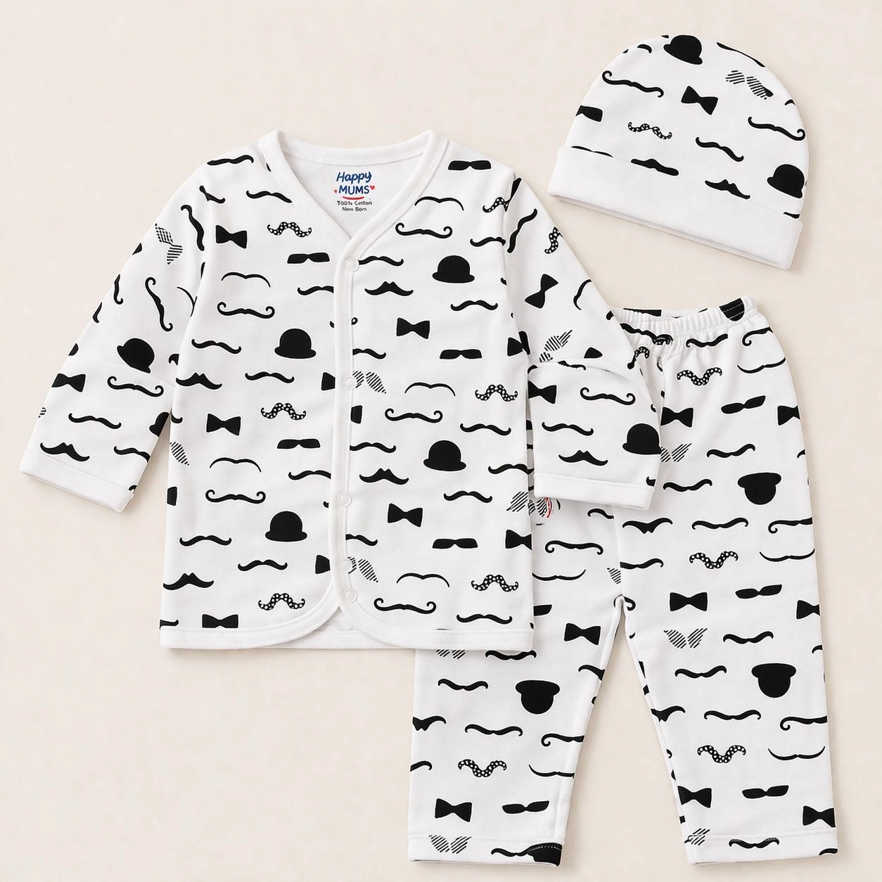 Baby Pajama Suit with Cap