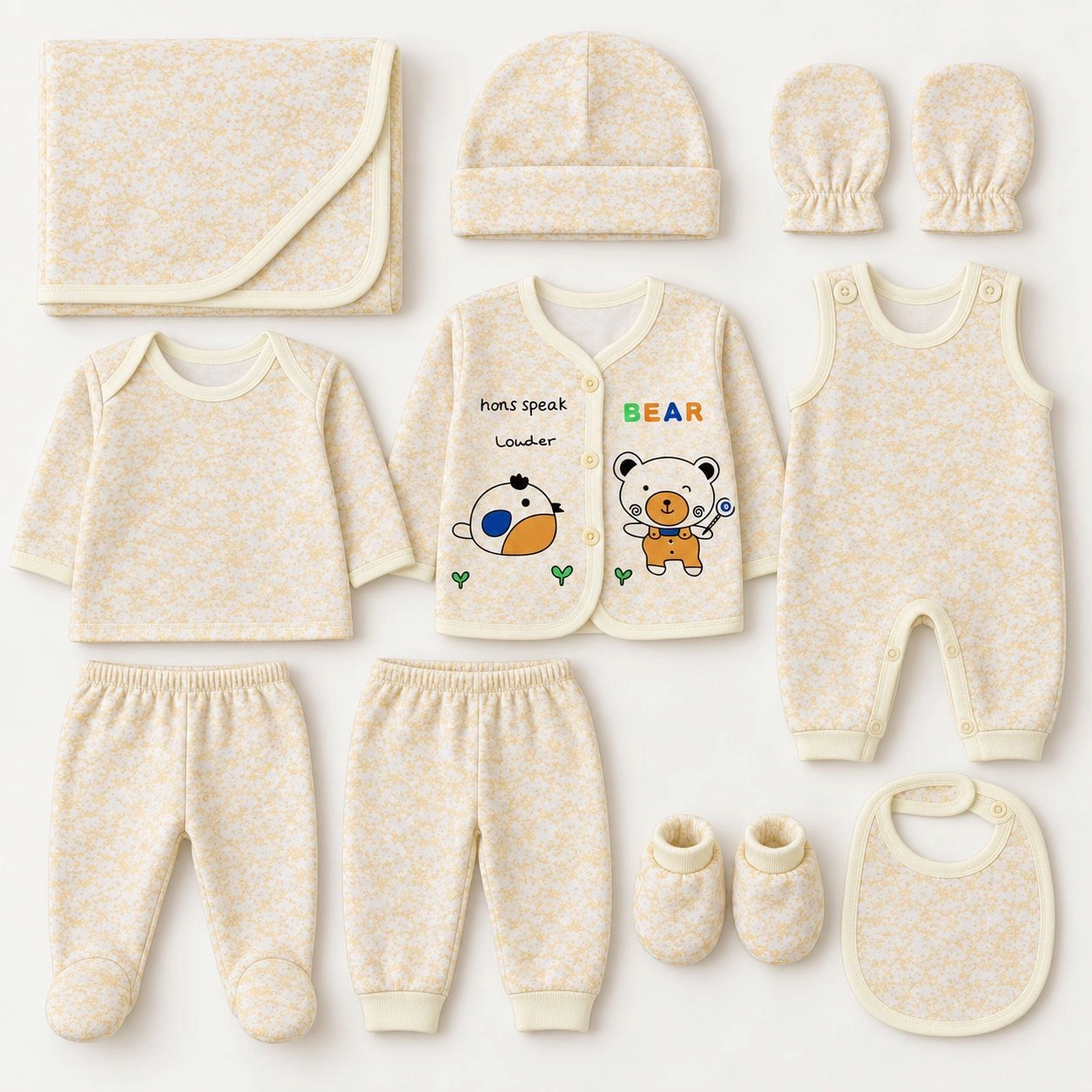 11 pcs baby winter starter set collection