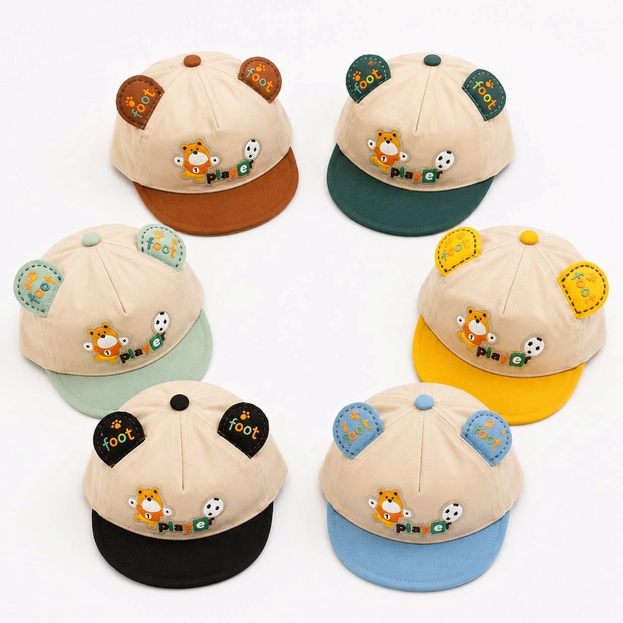 Baby P-Cap Style Cotton Caps(6 month-3years )