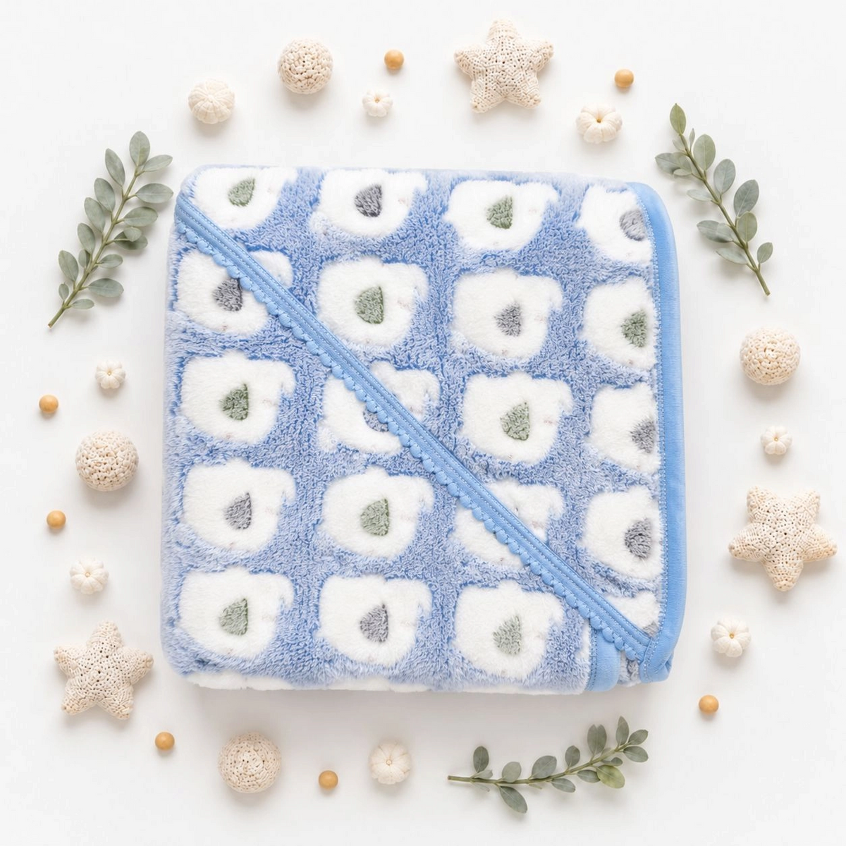 Imported Baby Hooded Blankets/Warm Shawls