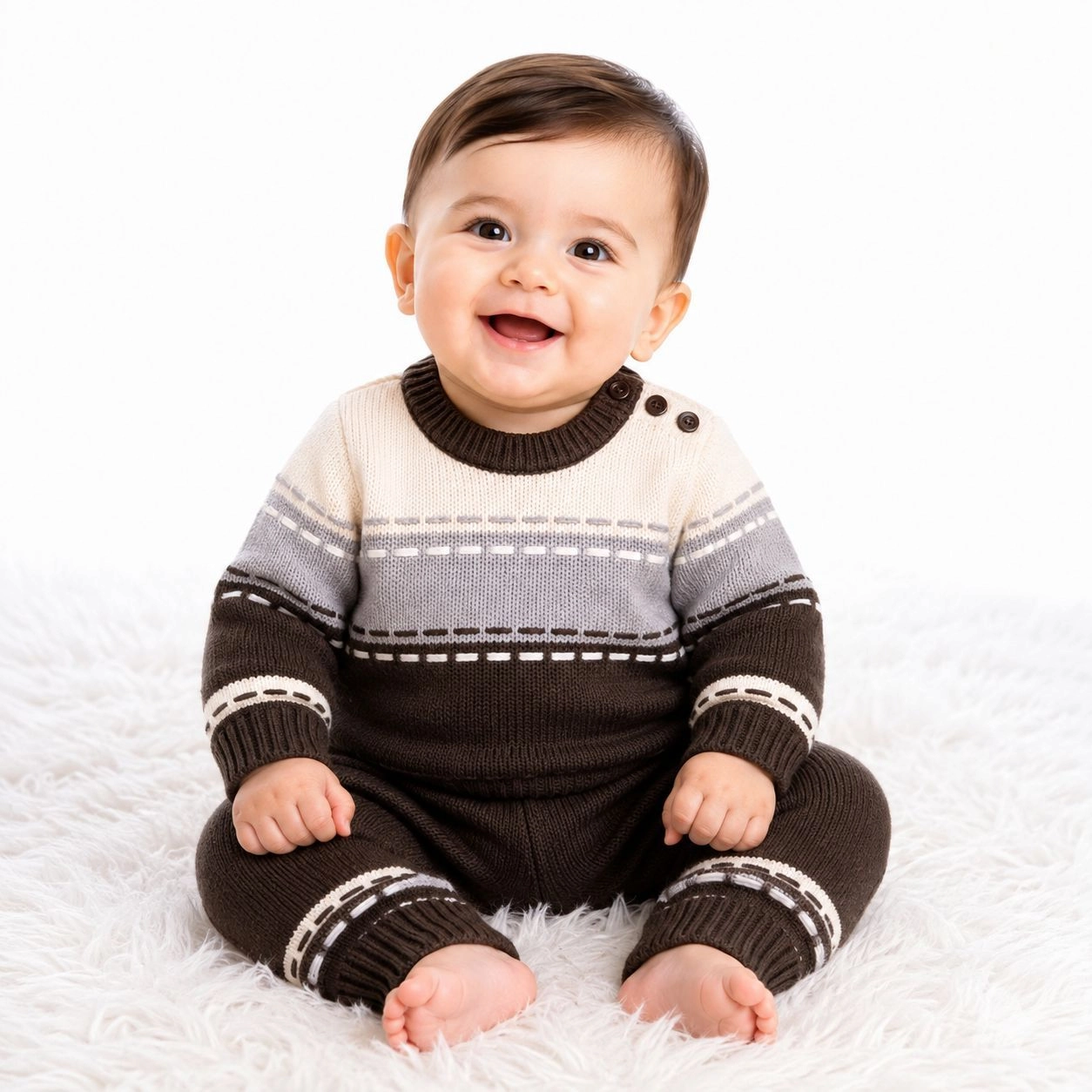 Baby Woolen Pajama Suits – Winter Collection ❄️