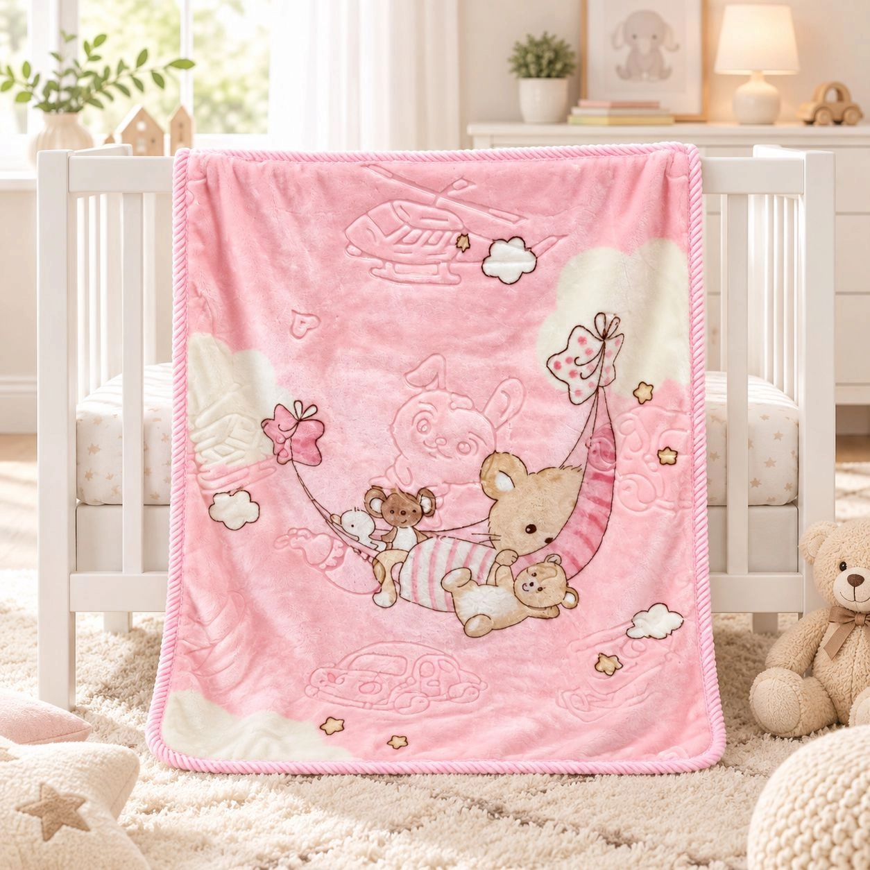 Baby Soft Double-Ply Blanket (100 X 100Cm)