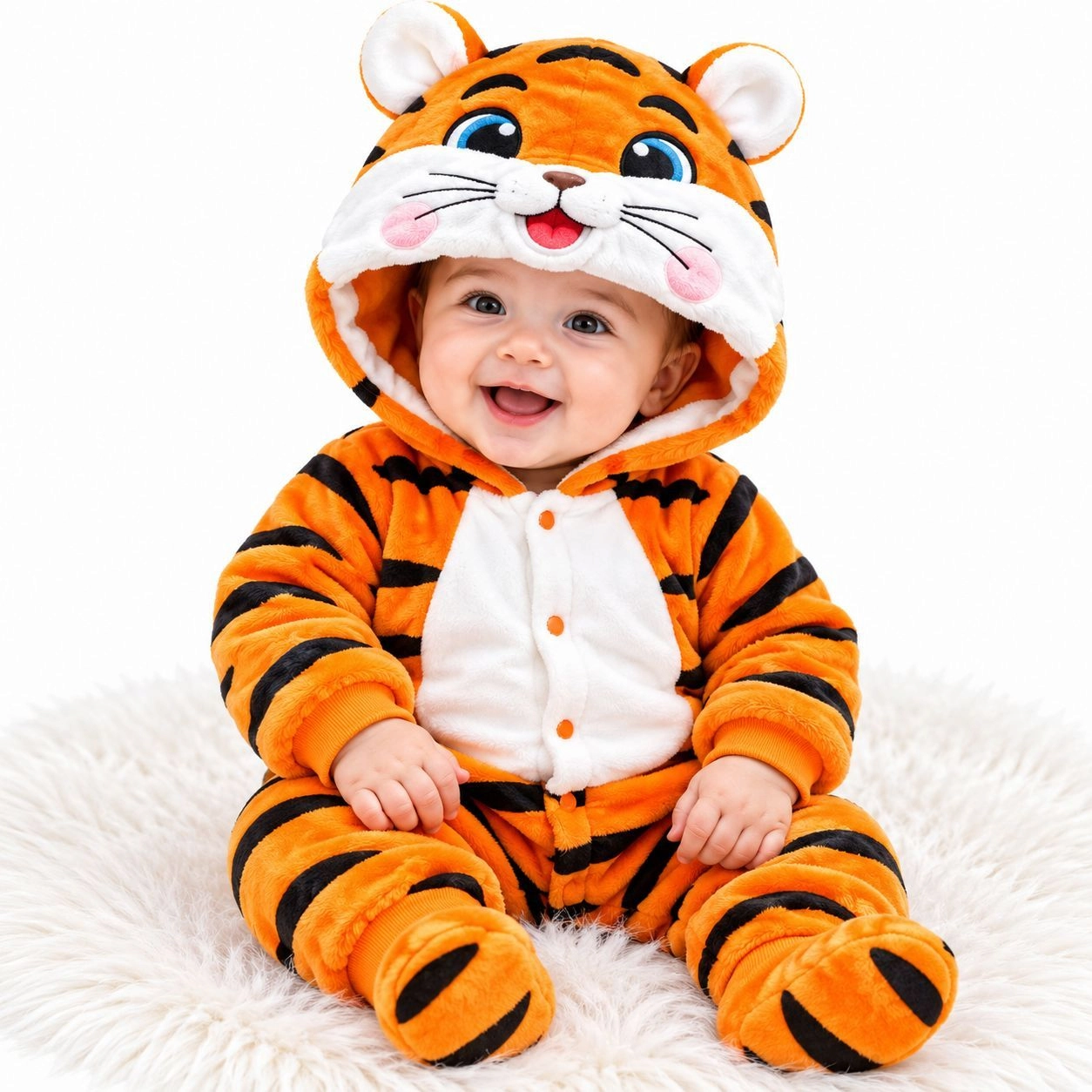 Baby Quilted Foaming Winter Rompers – Cozy & Stylish