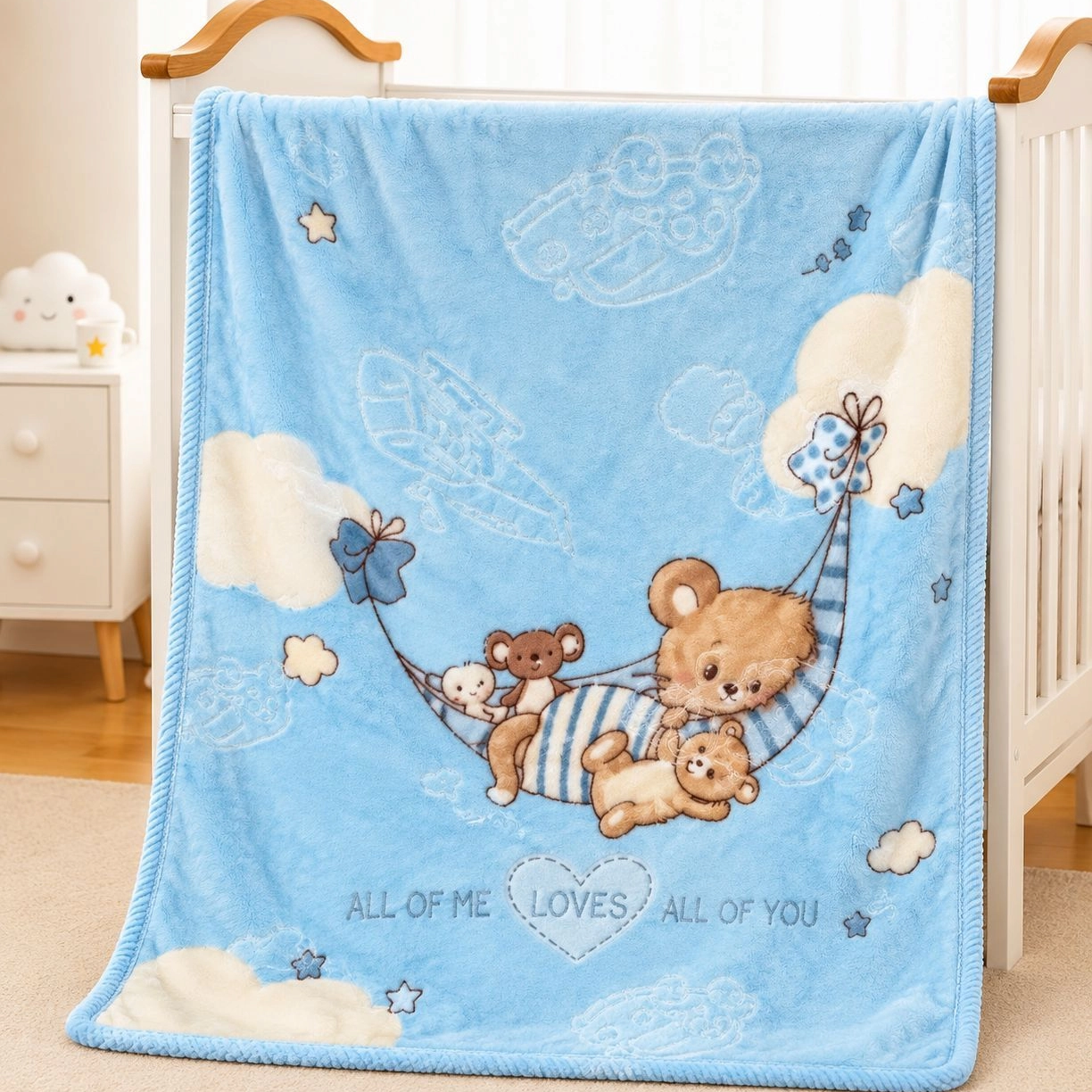 Baby Soft Double-Ply Blanket (100 X 100Cm)