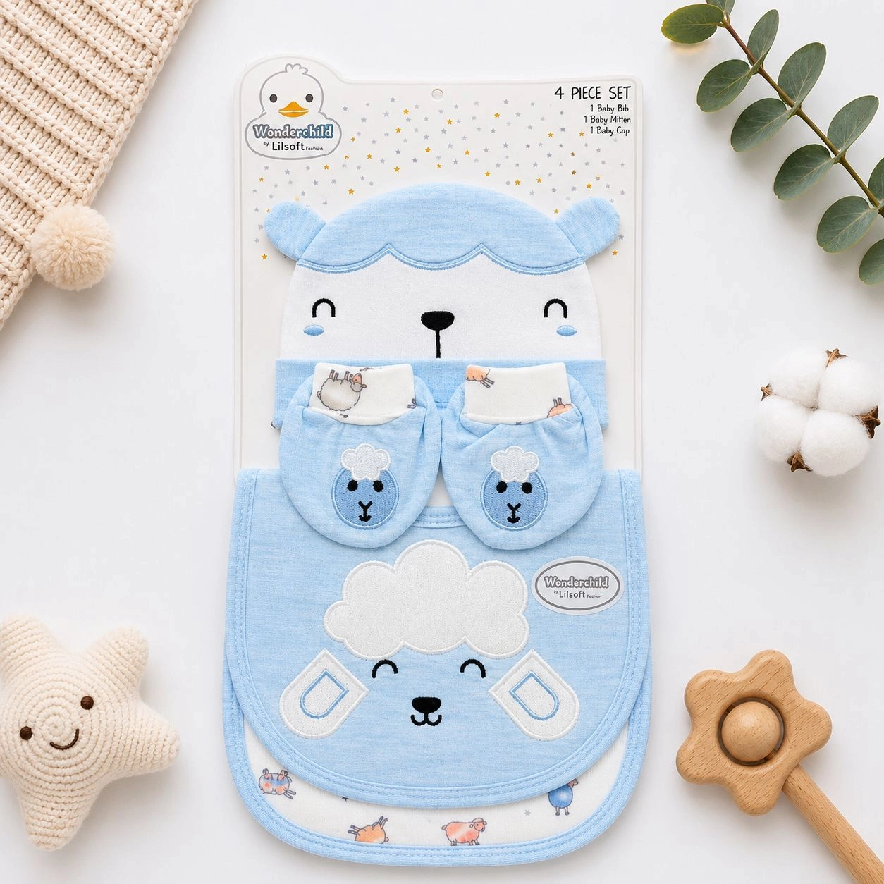 Imported Baby 4-Piece Essentials Set
