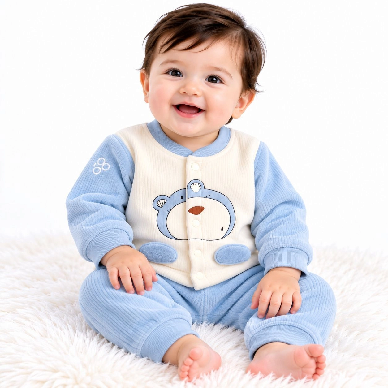 Premium Baby Velvet Pajama Suits Collection