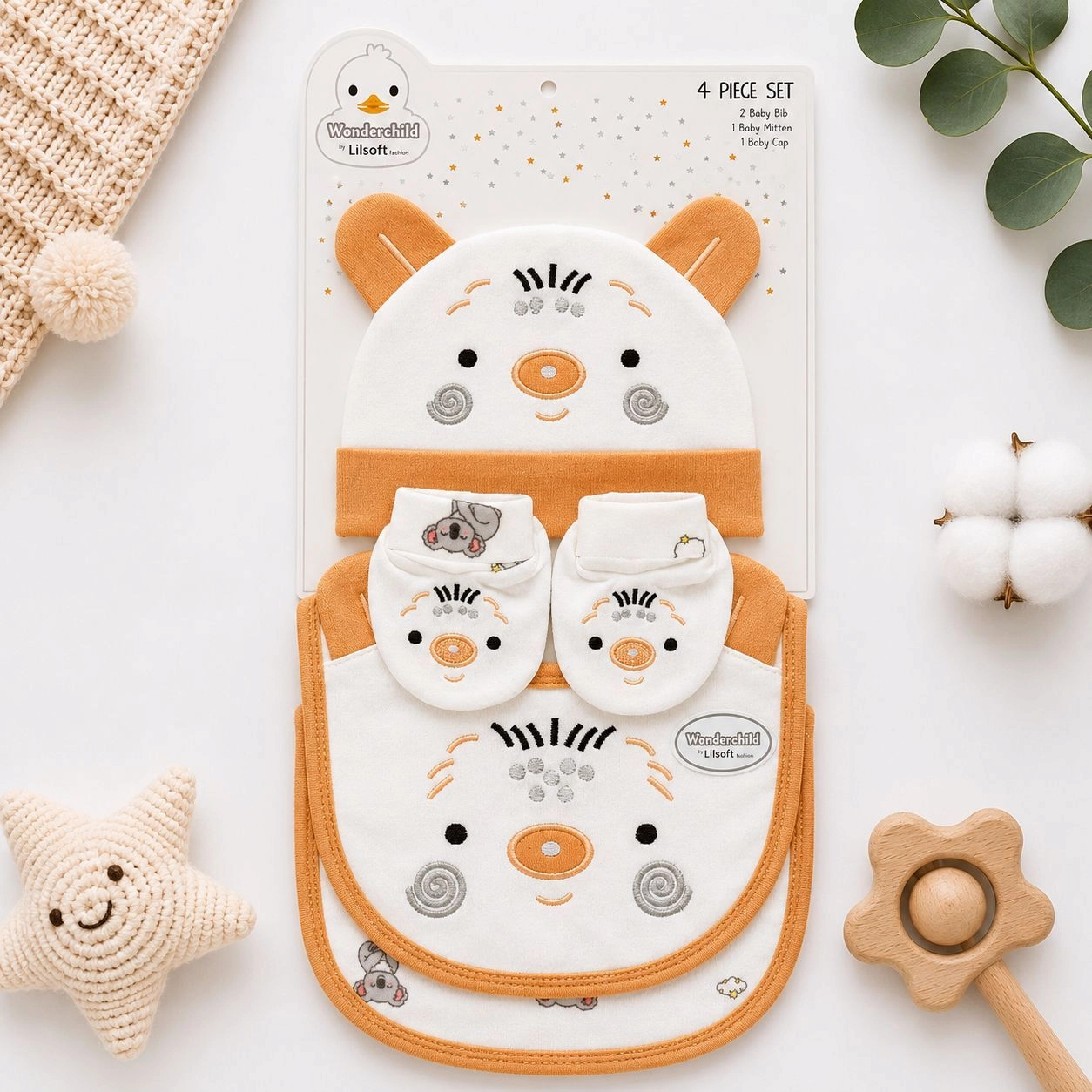 Imported Baby 4-Piece Essentials Set