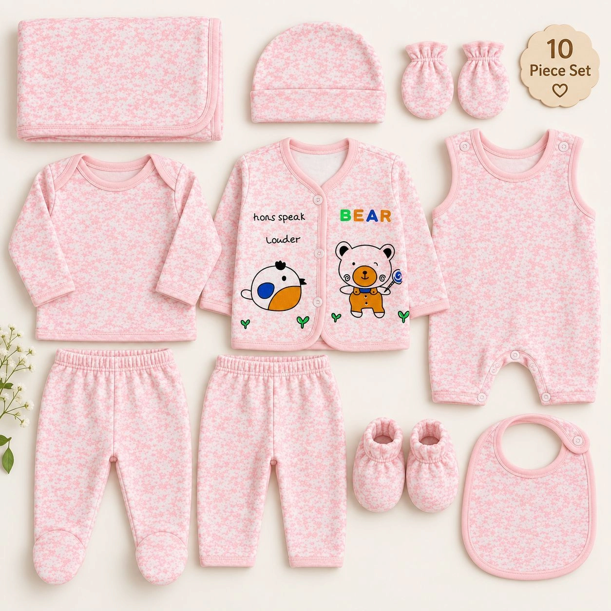 11 pcs baby winter starter set collection