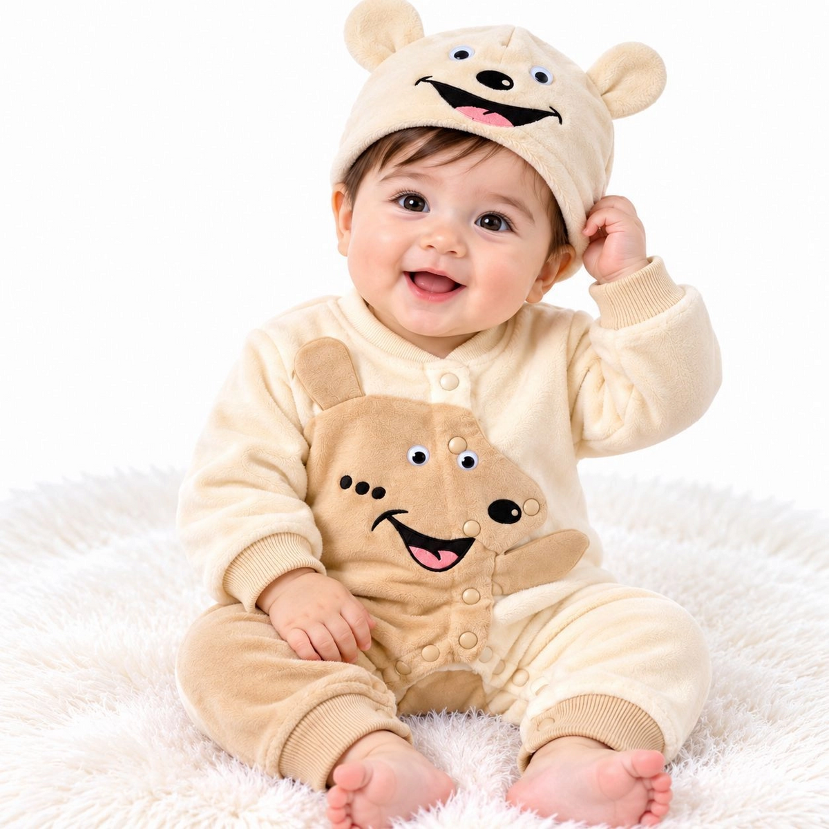JB Baby Winter Rompers – Cozy & Stylish