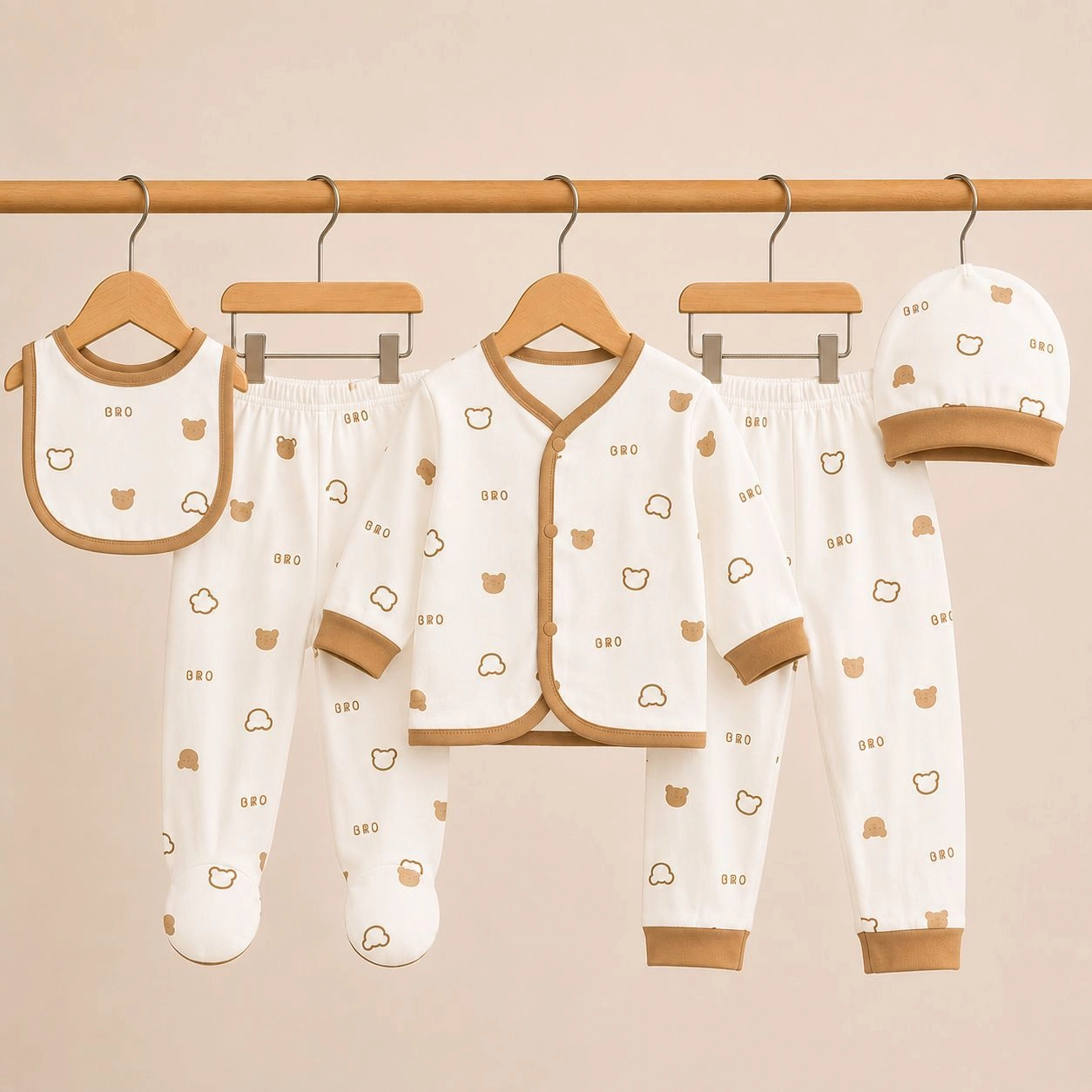 5-Piece Newborn Baby Clothing Set