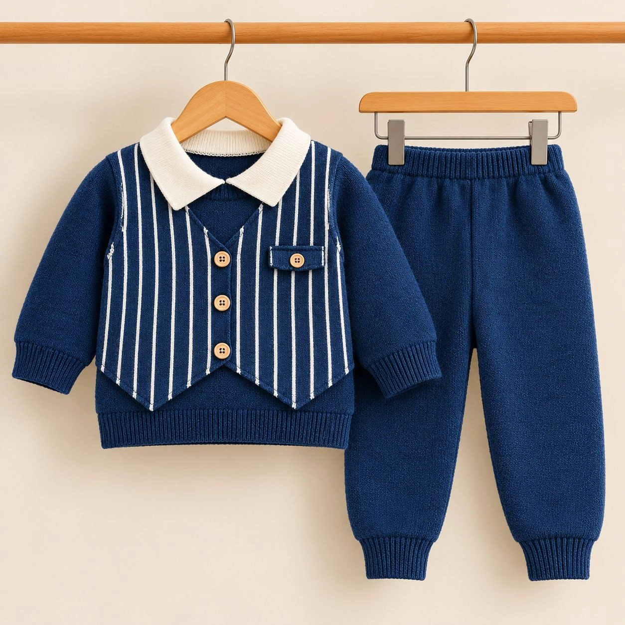 Baby Woolen Pajama Suits – Winter Collection ❄️ – winter baby 2 piece sets for newborns and infants in Pakistan | Baby Spot