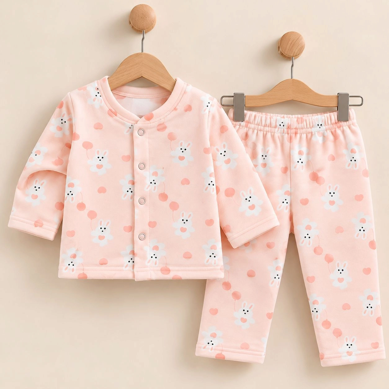 Winter Fleece 2 pc baby suits