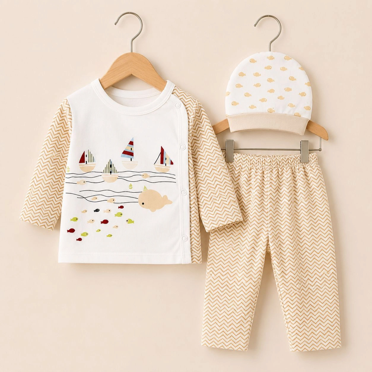 Baby Pajama Suit with Cap SK(0-3 months)