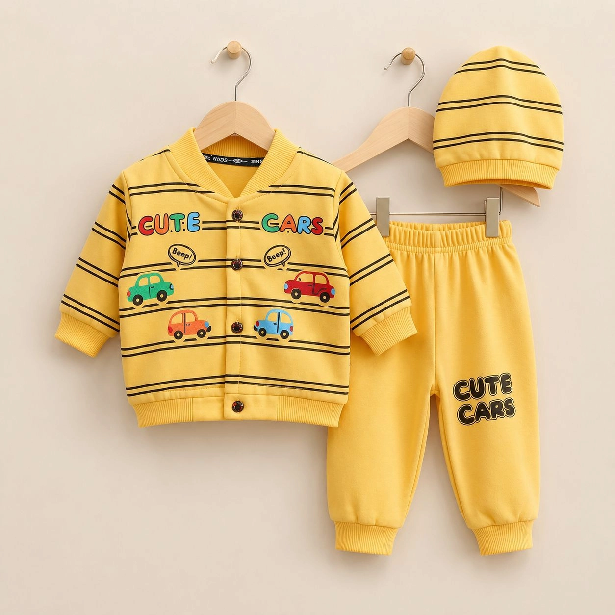 Baby Pajama Suit with Cap SK(0-3 months)
