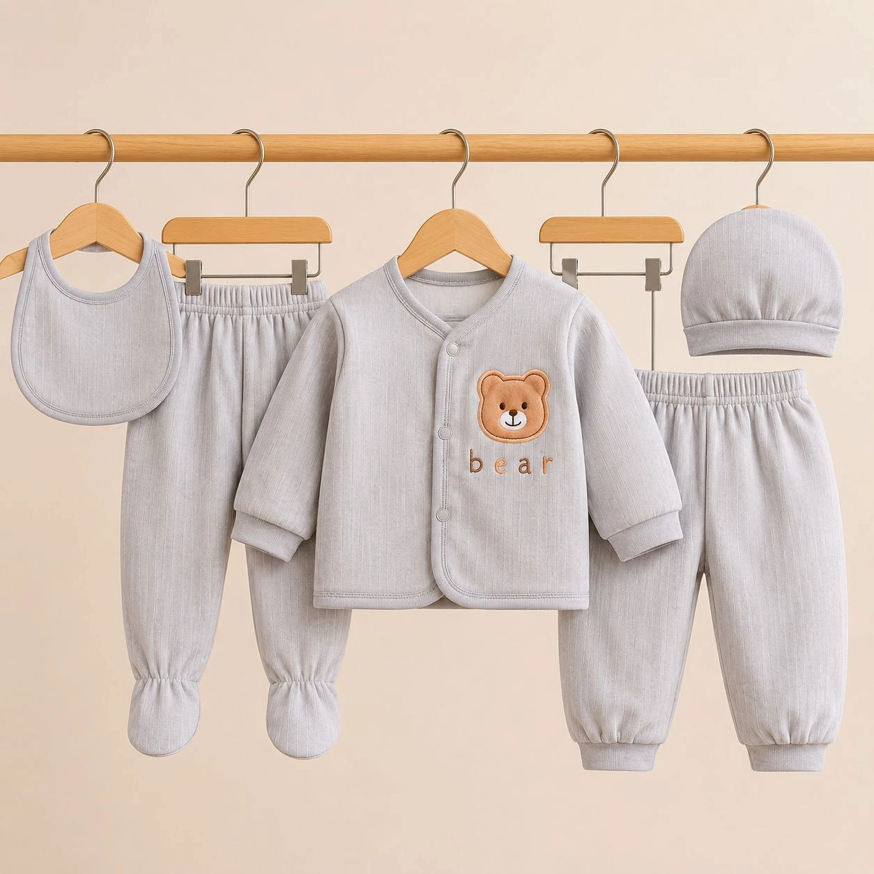 Baby winter 5 Pcs Starter Set Dresses