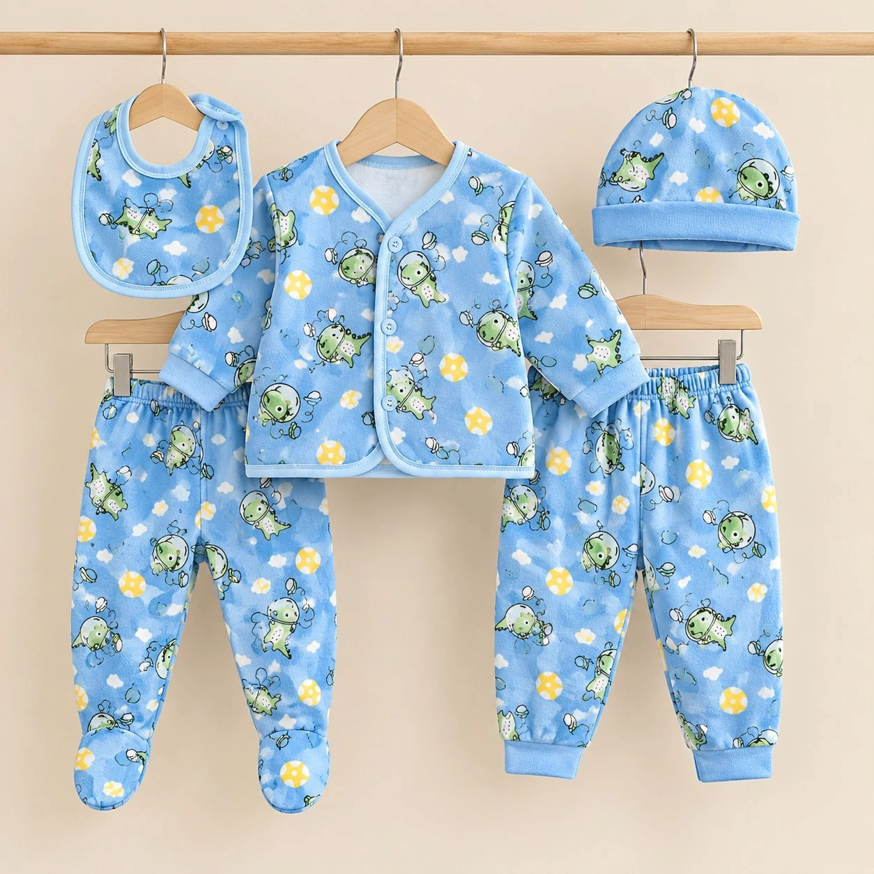 Baby winter 5 Pcs Starter Set Dresses